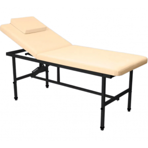Стол стационарный косметологический MassMaster 1 (190х70 см) с регулировкой высоты бежевый